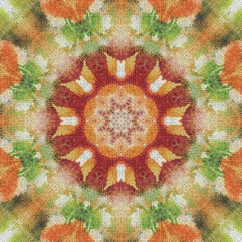 Artistic background, seamless abstract floral pattern, paintings on canvas