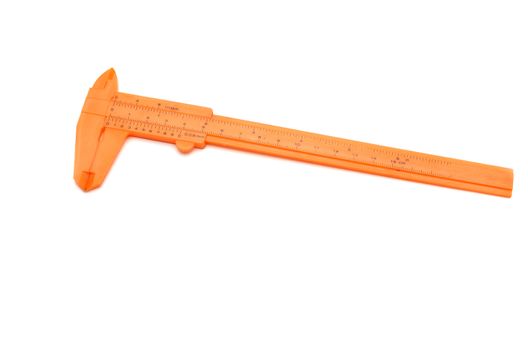 vernier caliper isolated on white background
