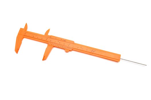 vernier caliper isolated on white background