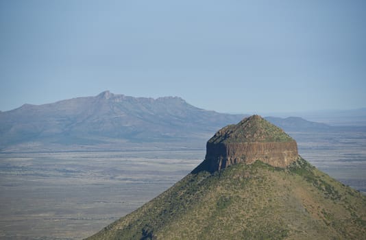 Valley of Desolation in Camdeboo National Park near Graaff-Reinet in the Eastern Cape of South Africa