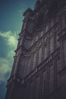 Toledo cathedral, majestic monument in spain.