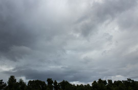 Topical Storm brewing in Malaysian Sky during the season