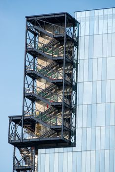 building in Genoa, close to the port