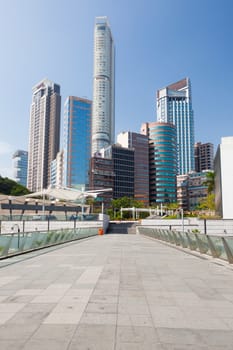Tall buildings in hong kong