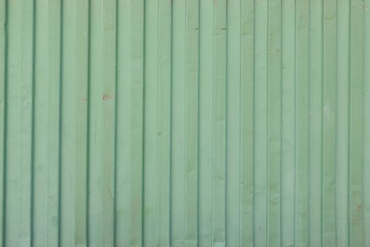 Green shipping container stripe pattern