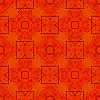 Colorful seamless pattern made from red leaf texture