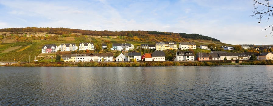 Weinort Nittel an der Mosel Panorama
