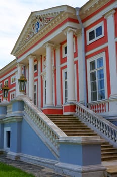    Stairs to the Palace (Kuskovo Estate near Moscow)                            