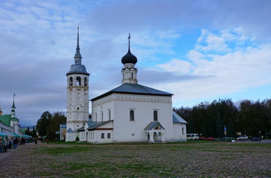 Russian church in Suzdal                               