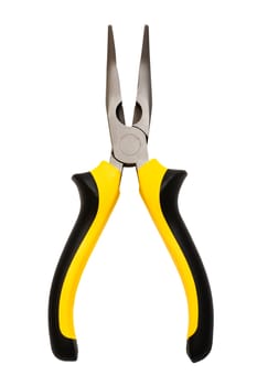 Modern and beautiful pliers on a white background