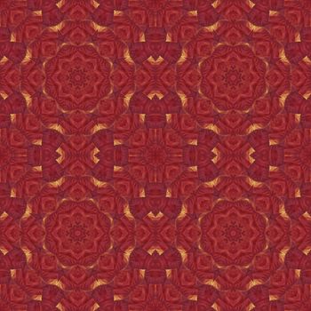 Artistic background, abstract seamless floral pattern with colorful leaves of plants