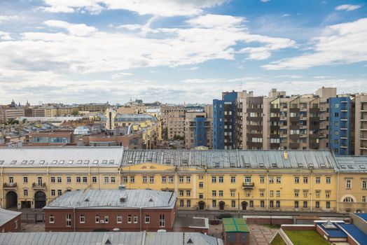 The roofs of Sankt Petersburg, Russia