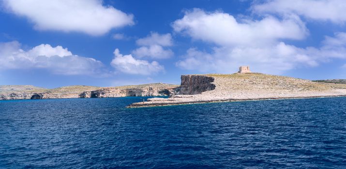 Old fort at Comino Island, Malta
