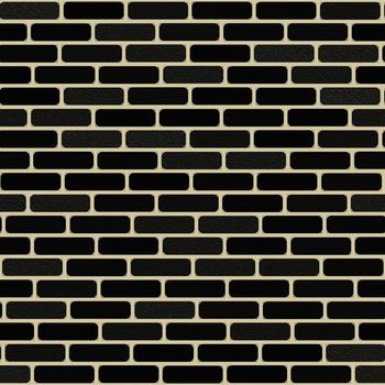 Seamless computer generated high quality brick wall texture background