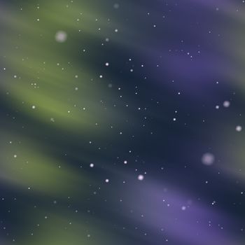 The Northern Light, artistic compilation, seamless background