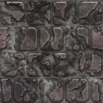 Brick wall. Seamless pattern. High resolution