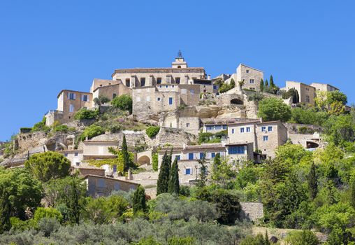 Famous Gordes medieval village in Southern France