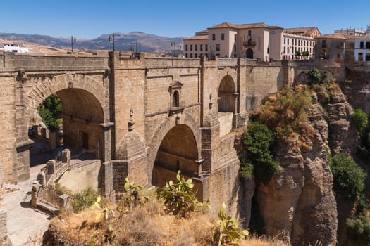 Bridge in the old city of Ronda, Andalucia, Spain