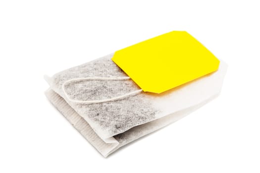 Tea in bags on a white background