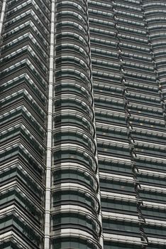Modern architectural buildings in Kuala Lumpur City