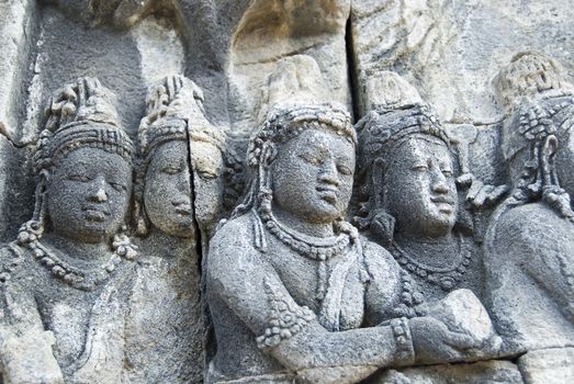 Borobudur Temple in Java, Indonesia