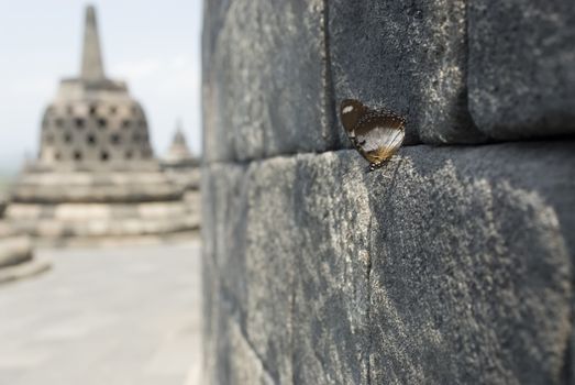 Borobudur Temple in Java, Indonesia