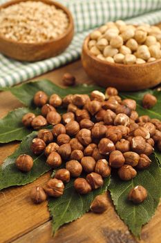 hazelnuts