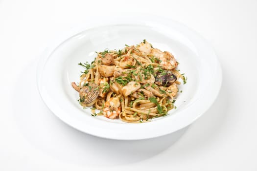 pasta with seafood