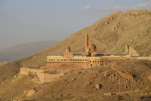 Ishak Pasha Palace (Constructed in 1685) is a semi-ruined palace located in the Dogubeyazit district of Agri province of Turkey.