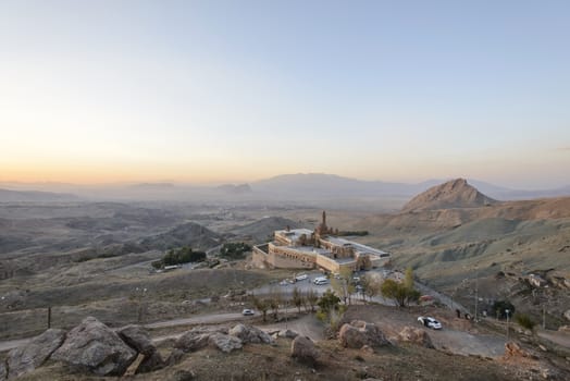 Ishak Pasha Palace (Constructed in 1685) is a semi-ruined palace located in the Dogubeyazit district of Agri province of Turkey.