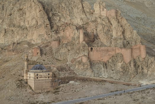 Ishak Pasha Palace (Constructed in 1685) is a semi-ruined palace located in the Dogubeyazit district of Agri province of Turkey.