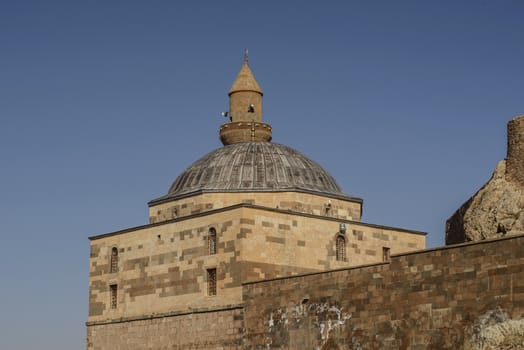 Ishak Pasha Palace (Constructed in 1685) is a semi-ruined palace located in the Dogubeyazit district of Agri province of Turkey.