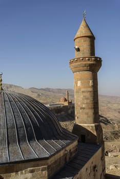 Ishak Pasha Palace (Constructed in 1685) is a semi-ruined palace located in the Dogubeyazit district of Agri province of Turkey.