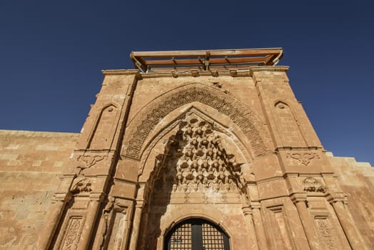 Ishak Pasha Palace (Constructed in 1685) is a semi-ruined palace located in the Dogubeyazit district of Agri province of Turkey.