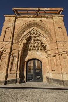 Ishak Pasha Palace (Constructed in 1685) is a semi-ruined palace located in the Dogubeyazit district of Agri province of Turkey.