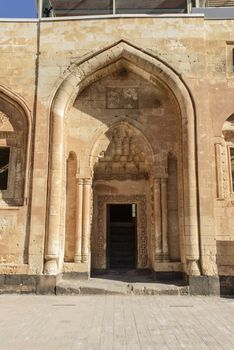 Ishak Pasha Palace (Constructed in 1685) is a semi-ruined palace located in the Dogubeyazit district of Agri province of Turkey.