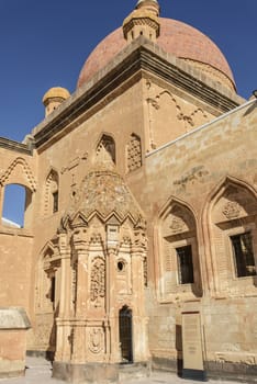 Ishak Pasha Palace (Constructed in 1685) is a semi-ruined palace located in the Dogubeyazit district of Agri province of Turkey.