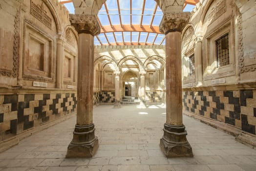 Ishak Pasha Palace (Constructed in 1685) is a semi-ruined palace located in the Dogubeyazit district of Agri province of Turkey.