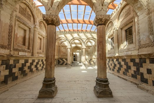 Ishak Pasha Palace (Constructed in 1685) is a semi-ruined palace located in the Dogubeyazit district of Agri province of Turkey.