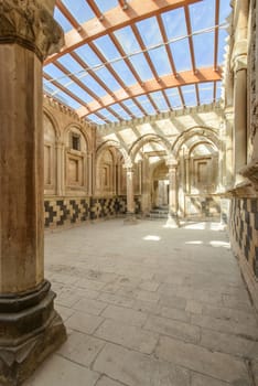 Ishak Pasha Palace (Constructed in 1685) is a semi-ruined palace located in the Dogubeyazit district of Agri province of Turkey.