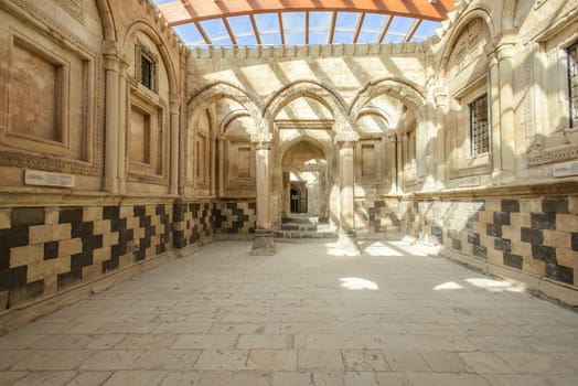 Ishak Pasha Palace (Constructed in 1685) is a semi-ruined palace located in the Dogubeyazit district of Agri province of Turkey.