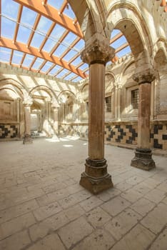 Ishak Pasha Palace (Constructed in 1685) is a semi-ruined palace located in the Dogubeyazit district of Agri province of Turkey.