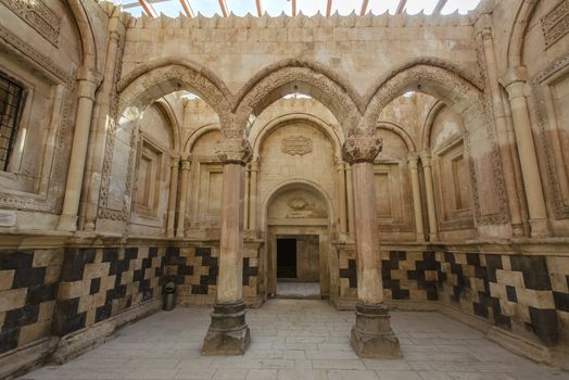 Ishak Pasha Palace (Constructed in 1685) is a semi-ruined palace located in the Dogubeyazit district of Agri province of Turkey.