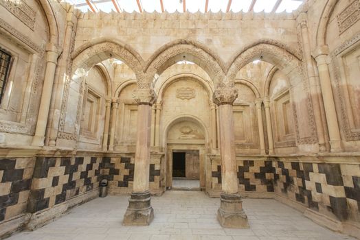 Ishak Pasha Palace (Constructed in 1685) is a semi-ruined palace located in the Dogubeyazit district of Agri province of Turkey.