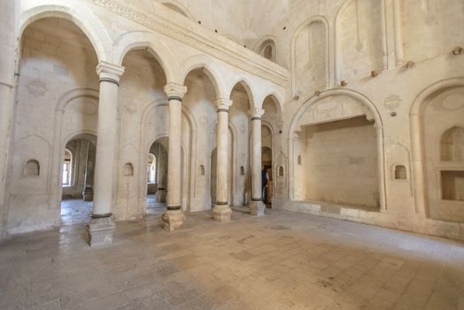 Ishak Pasha Palace (Constructed in 1685) is a semi-ruined palace located in the Dogubeyazit district of Agri province of Turkey.