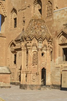 Ishak Pasha Palace (Constructed in 1685) is a semi-ruined palace located in the Dogubeyazit district of Agri province of Turkey.