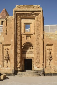 Ishak Pasha Palace (Constructed in 1685) is a semi-ruined palace located in the Dogubeyazit district of Agri province of Turkey.