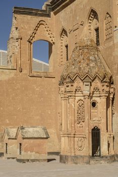 Ishak Pasha Palace (Constructed in 1685) is a semi-ruined palace located in the Dogubeyazit district of Agri province of Turkey.