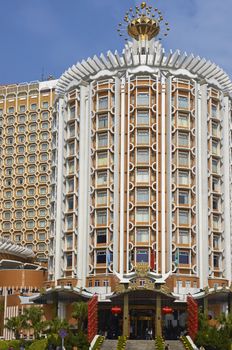 Modern casinos in the gambling mecca of Macau in China