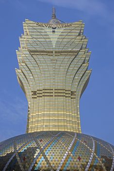Modern casinos in the gambling mecca of Macau in China